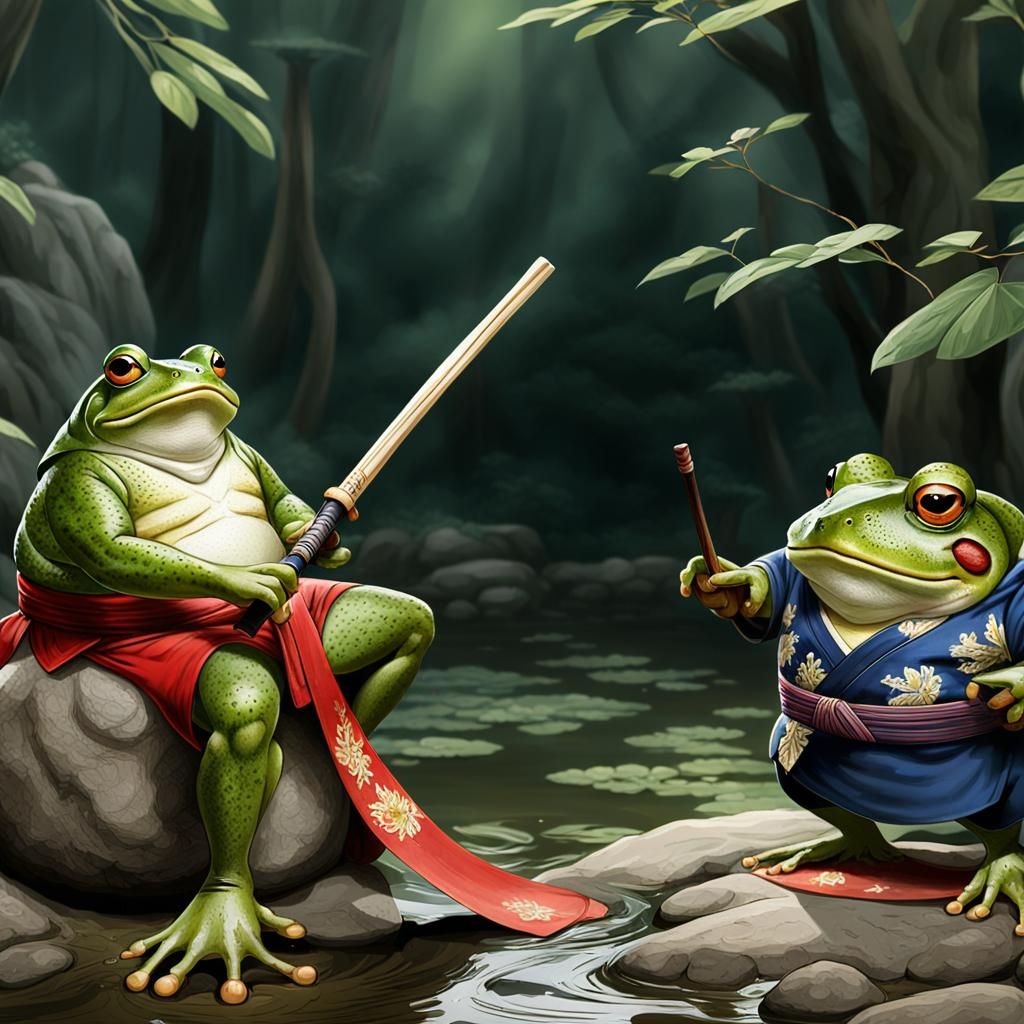 Master Frogsalot: The Drunken Frog Martial Artist