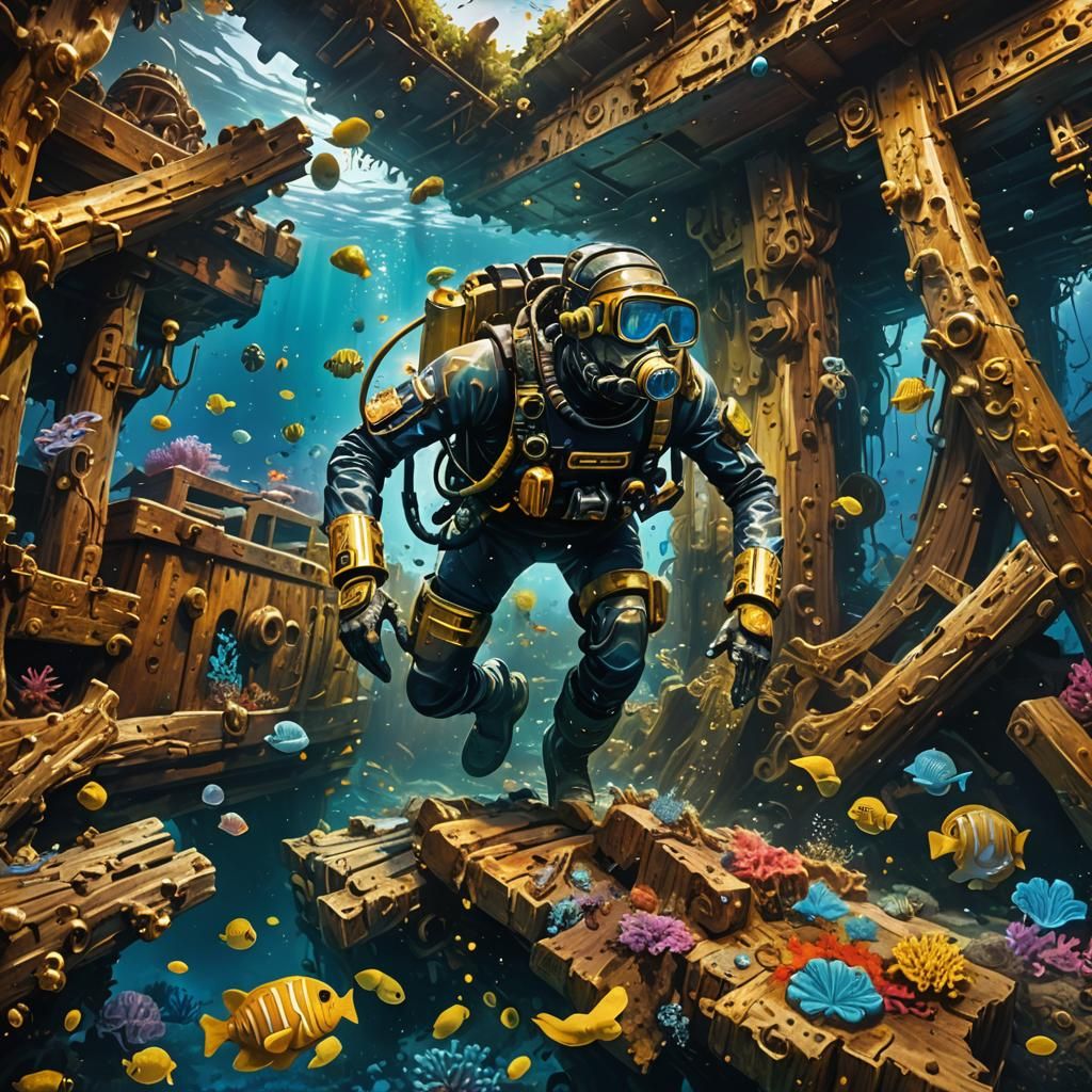 Treasure Hunter Finds Sunken Gold in Graffiti Art