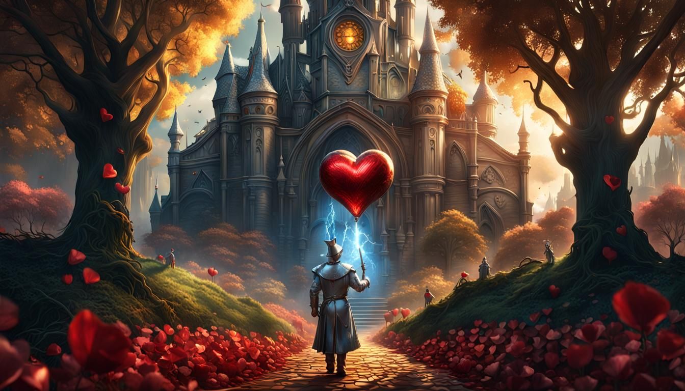 Tin Man's Heart: Dark Fantasy Concept Art