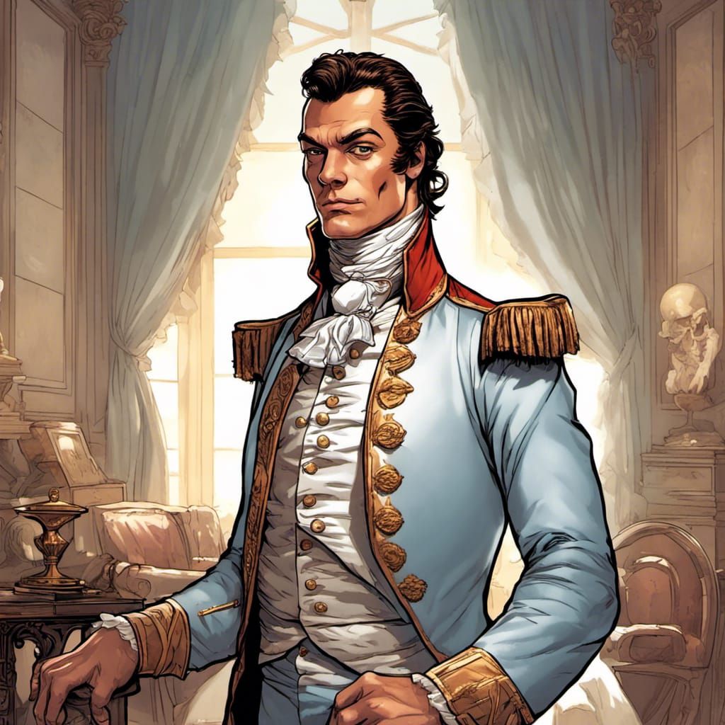 Jean Claude Van Damme as Regency Gentleman