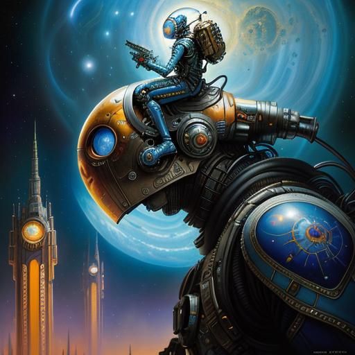 Robot cyborg land
