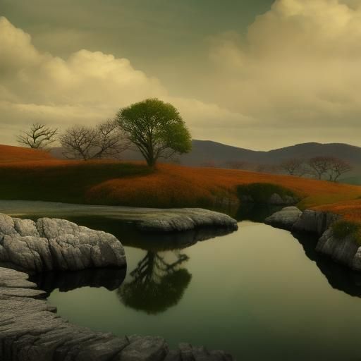 Vibrant Realistic Skin Portrait in Cinematic Style