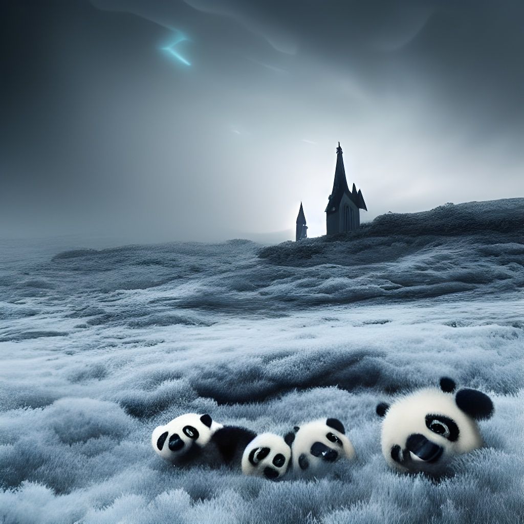 Surreal Sci-Fi Invasion of Snowy Island