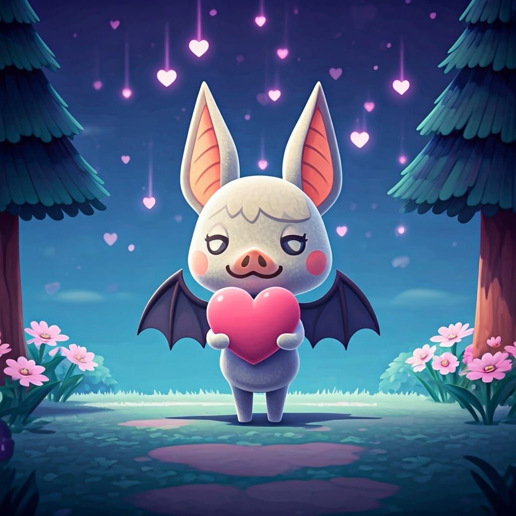 Animal Crossing Bat villager