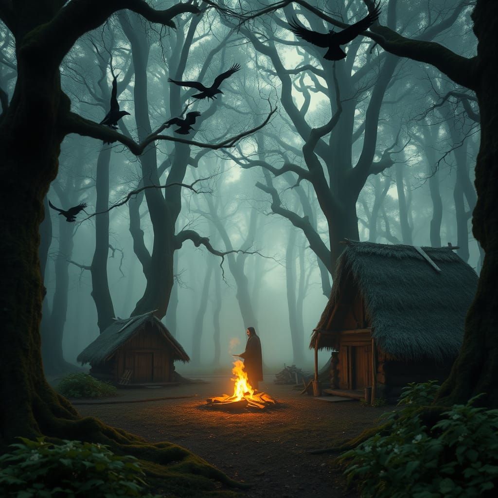 Viking Outpost in Enchanted Forest