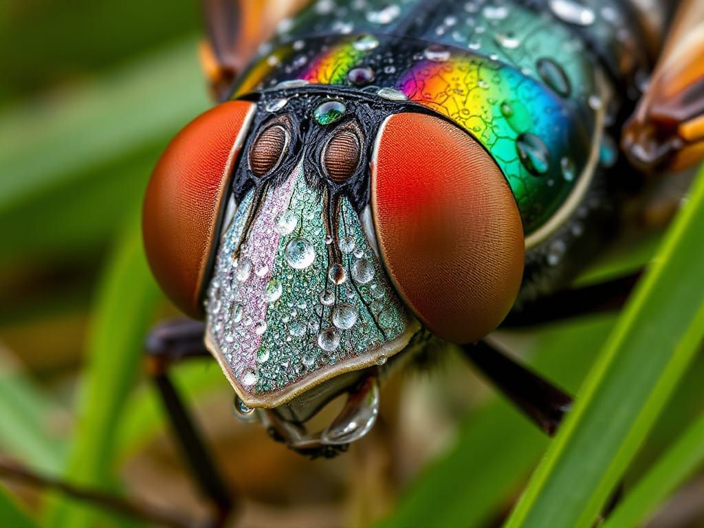 Rainbow Horsefly: Macro Photography by Miki Asai