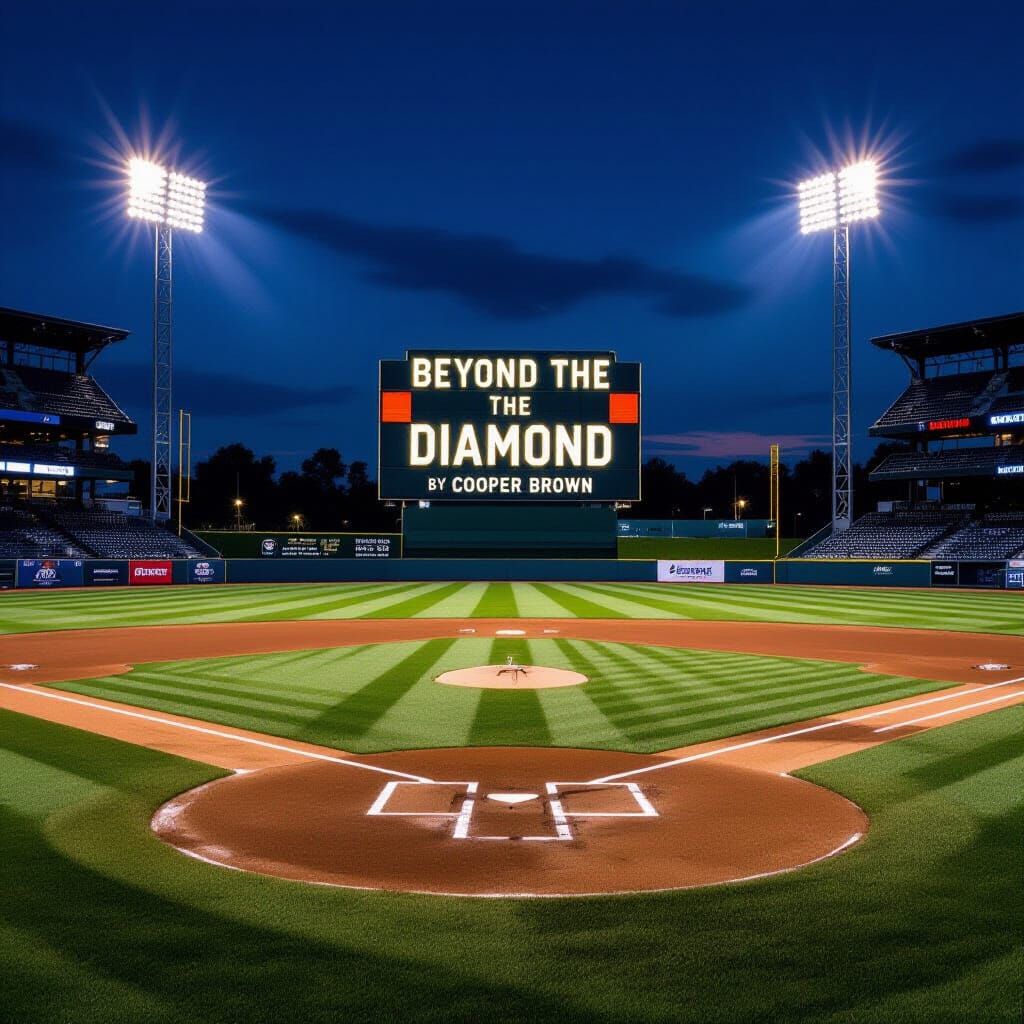 Baseball Field at Night: Beyond The Diamond