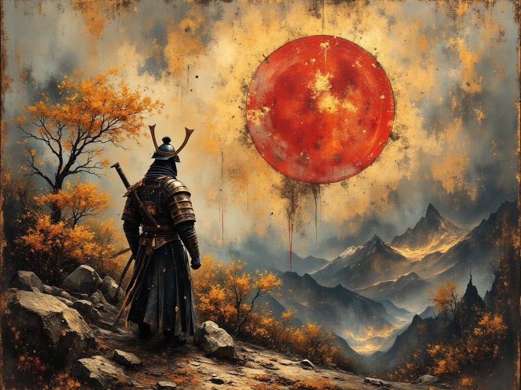 Red sun