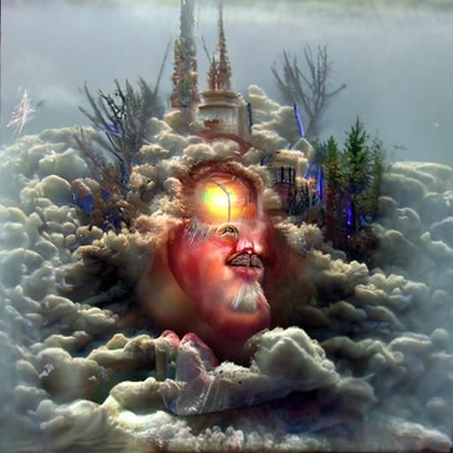 AI God: Ethereal Fantasy in Luminist Style