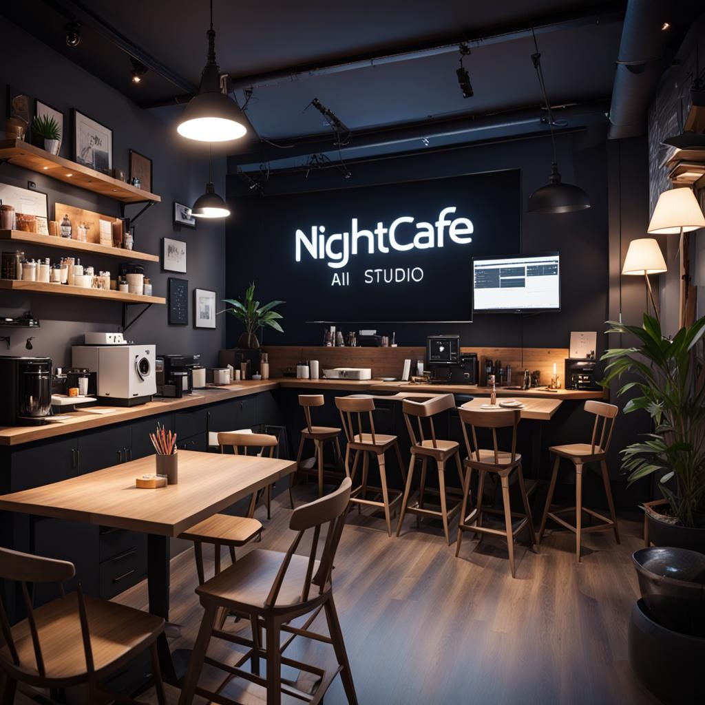 NightCafe AI Studio: A Digital Rendering
