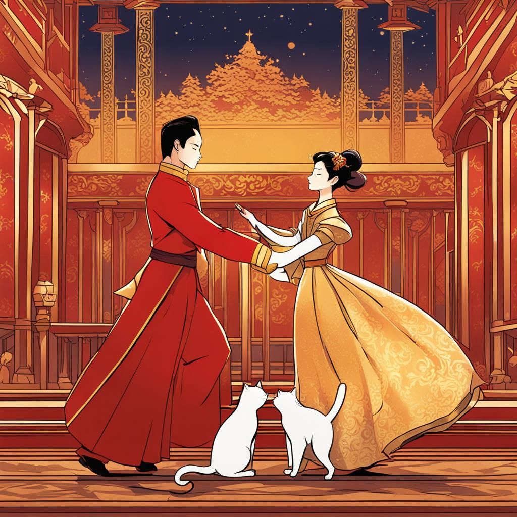 Cats Dance: Anime Rendition of The King and I