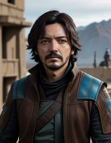 Diego Luna as Cassian Andor in Star Wars Aesthetic