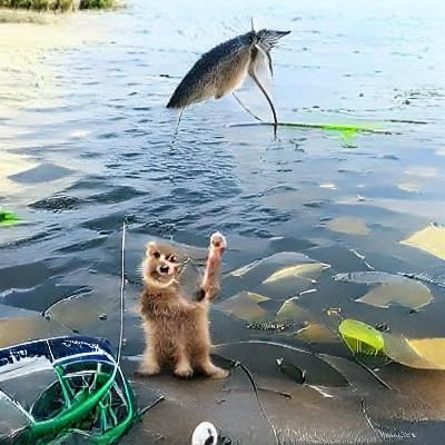 Literal AI Interpretation of a Fishing Tale