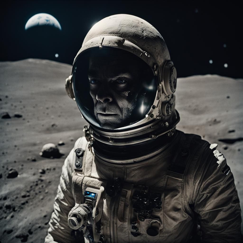 Angel of Death Watches Lunar Landing