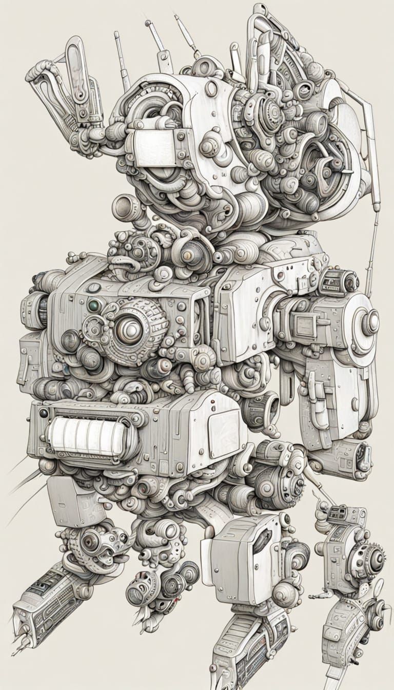 Abstract Sci-Fi Art Generation