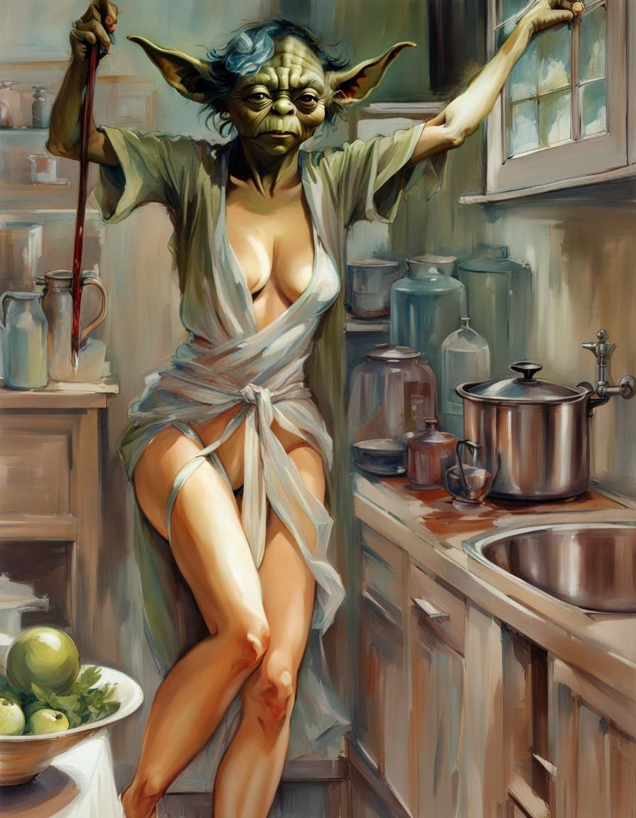 Yoda's wife?! 🙄