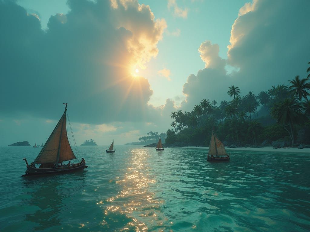 Namdrik Atoll: Island Rescue in Hyperdetailed Lighting