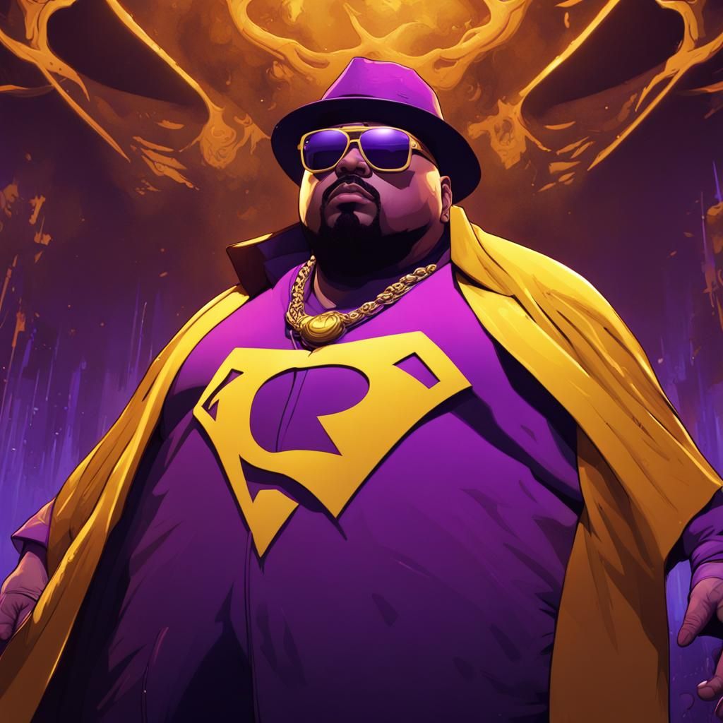 Big Pun as Dark Fantasy Superhero