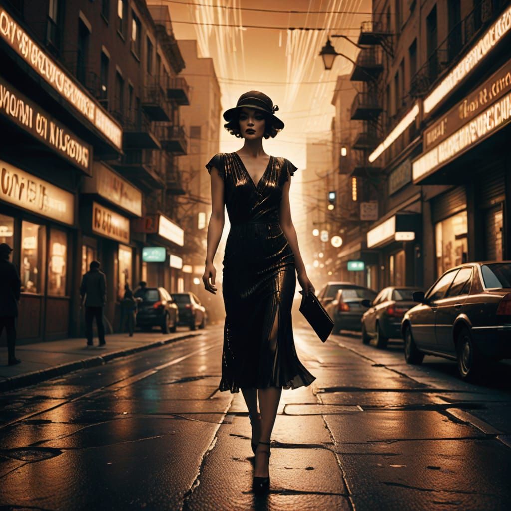 Cinematic Time-Travel Photography With Vintage and Modern Fa...