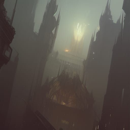 Spoon in Dark Fantasy Style, 8k Resolution