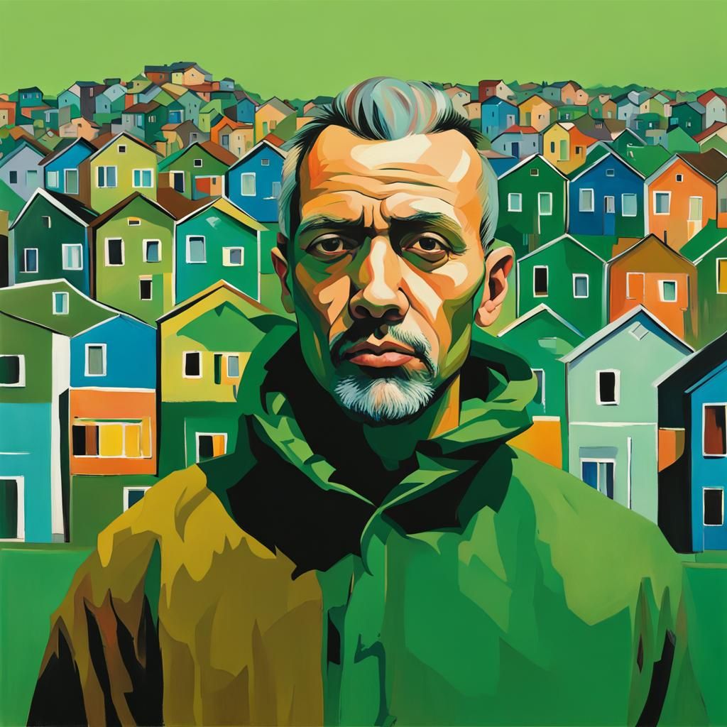 "What is with those sketchy houses? Am i stuck inside a pain...