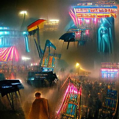 Blade Runner Carnival: A Futuristic Celebration