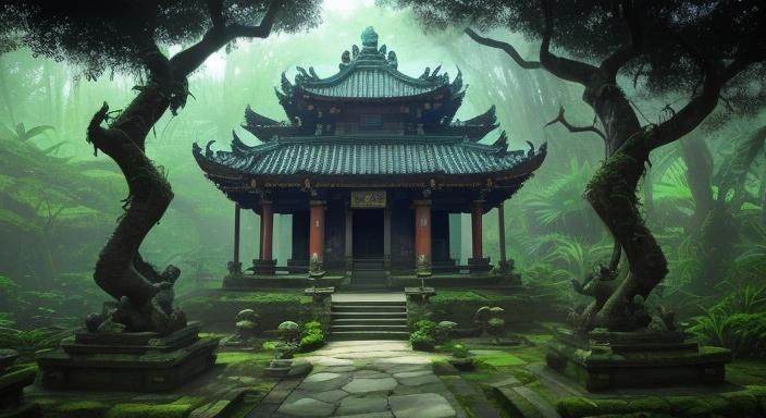 The True Dragon Temple in Taiwan