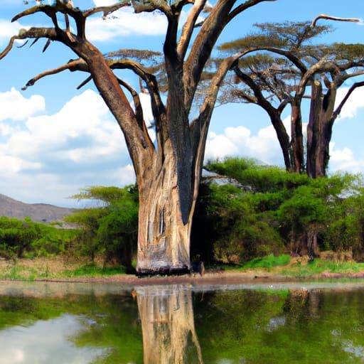 Vibrant African Landscape