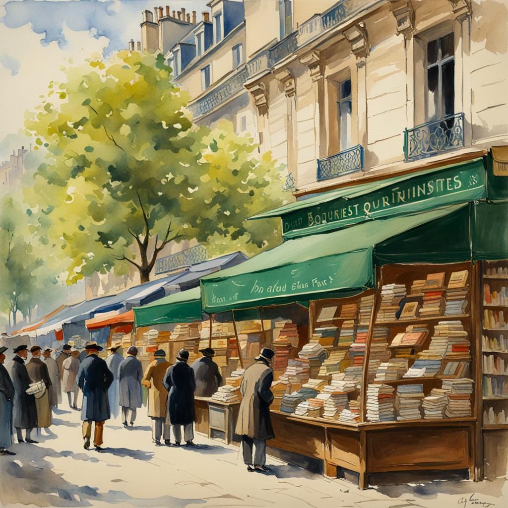 Parisian Bouquinistes: Booksellers on the Seine