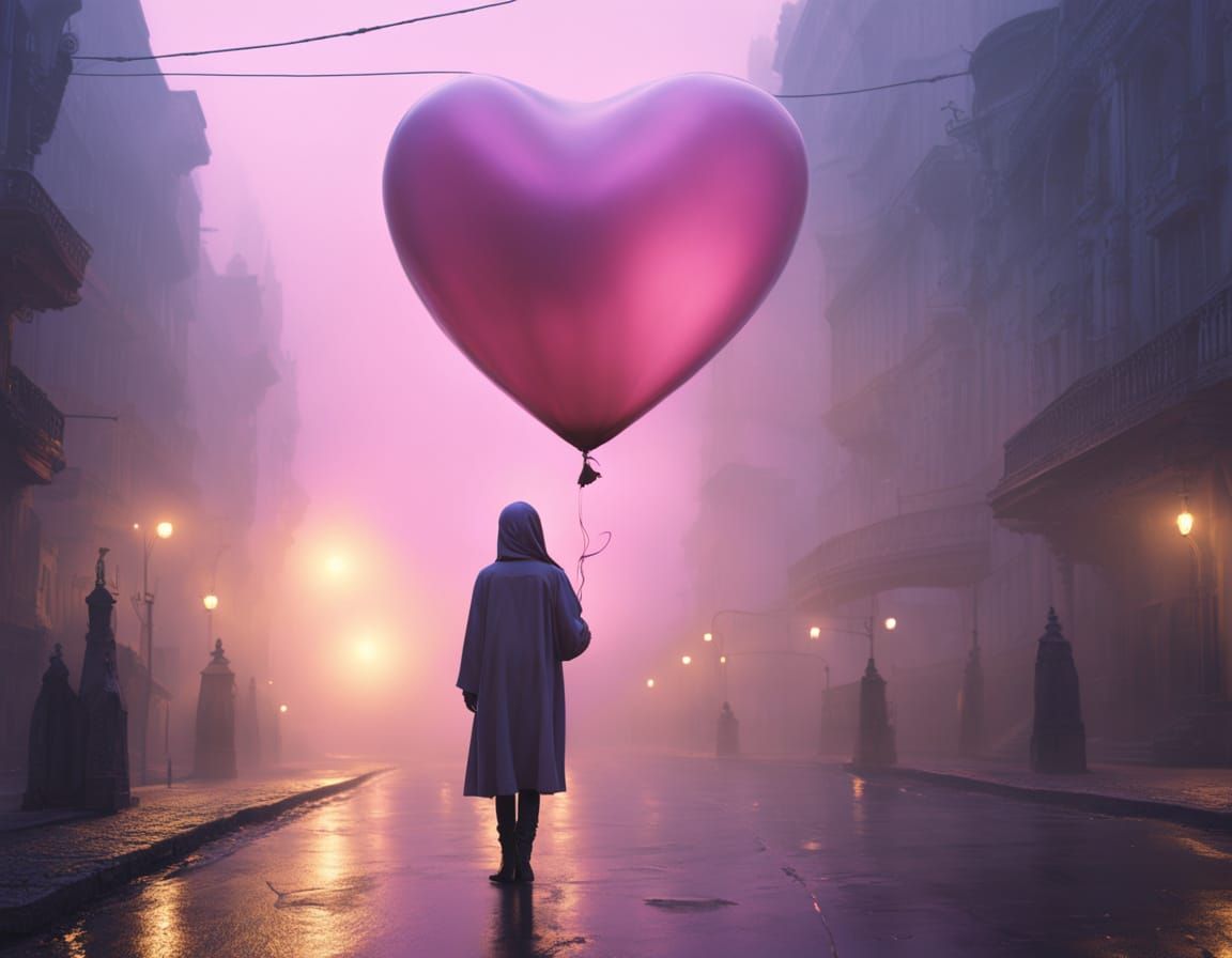 Dreamlike Encounter in a Foggy Night
