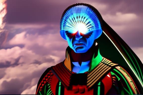 James Hong as David Lo Pan in Anime Horror Style