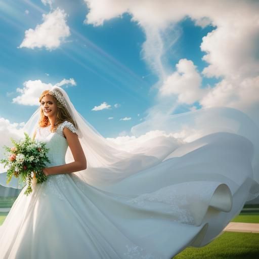 Heavenly Sunshine Beams on Flower