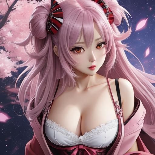 Milly's Mischief: Anime Key Visual Illustration