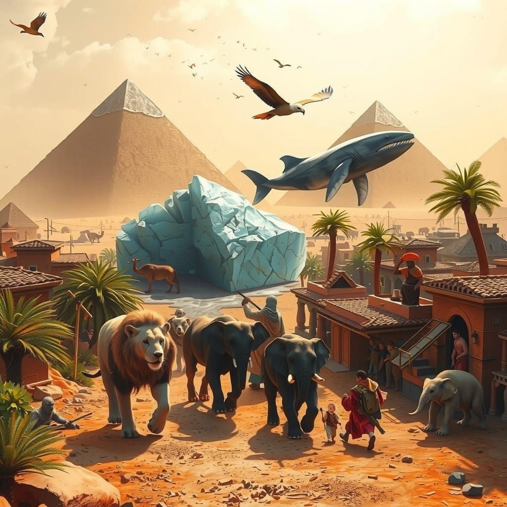 Ancient Egyptian Oasis Teeming with Global Wildlife