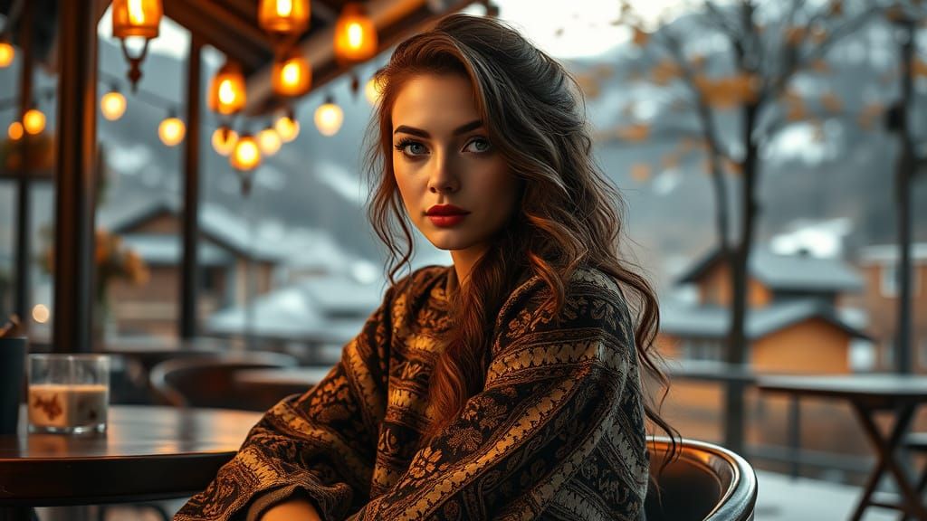 Ethereal Beauty in Autumn Splendor