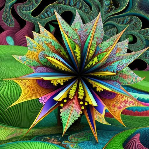 Colorful Fractal Vectors: Julia Mandelbrot Set