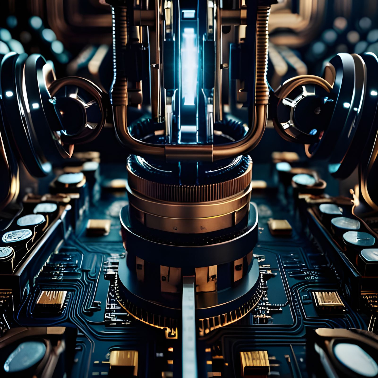 Inside a Quantum Computer: 3D Rendered VFX