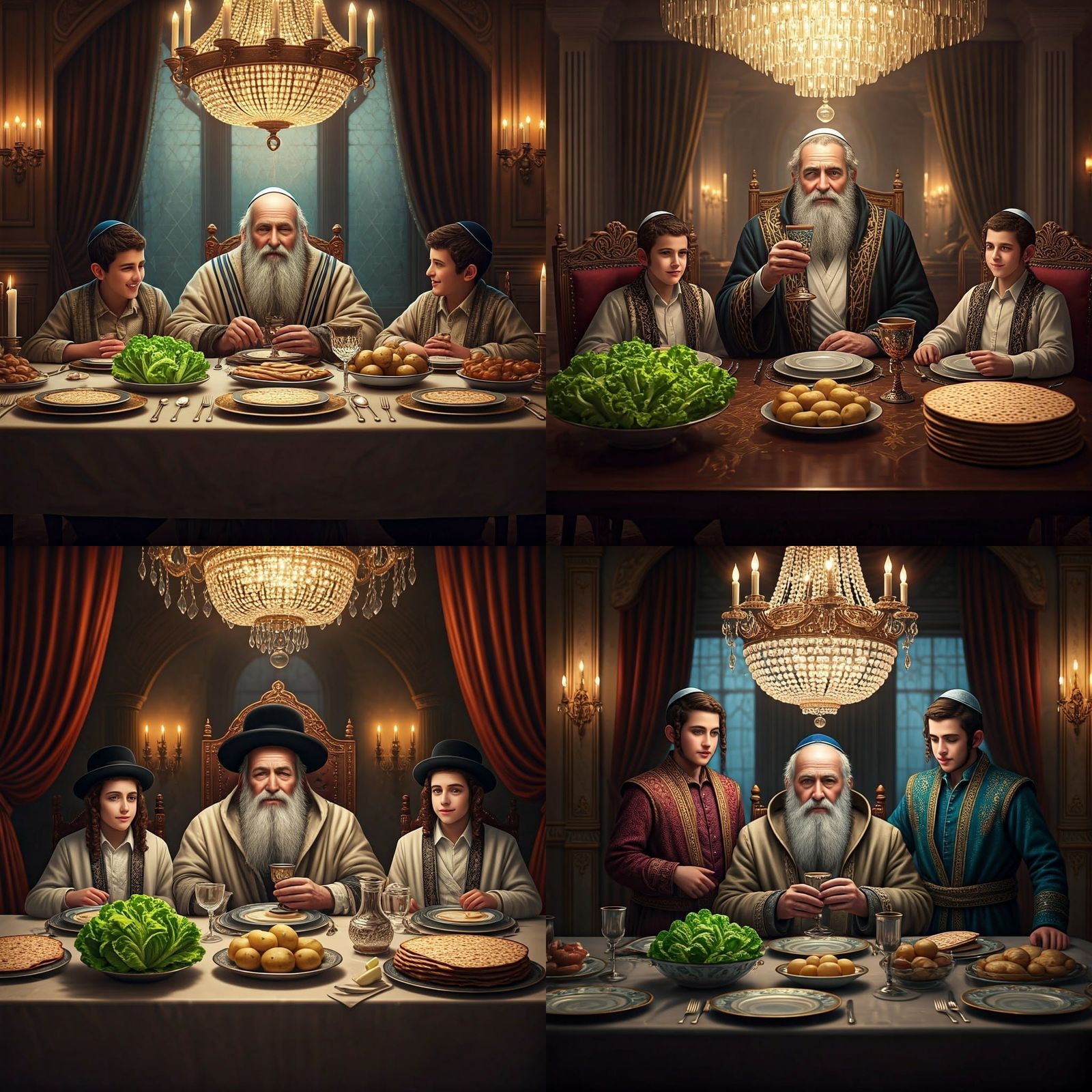 Radiant Family Celebrates Holiday in 3D Game Cinematic Style