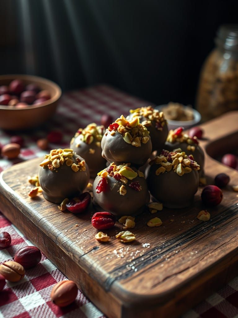 Gourmet Truffles in Rich, Vibrant Colors