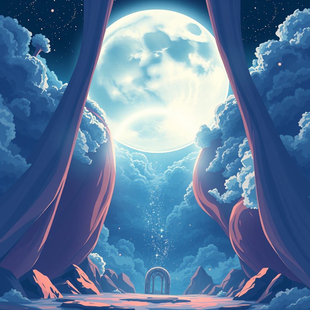 Moon Split Reveals Silver Gate: Anime Style