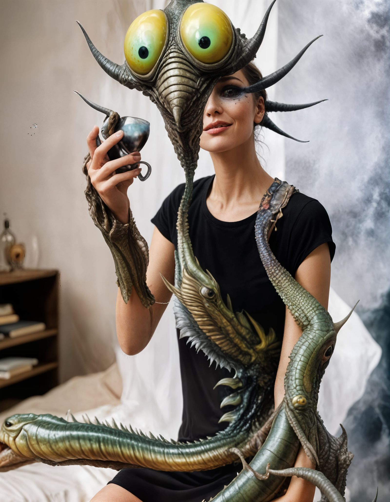 she is the snakes: the snakes are she