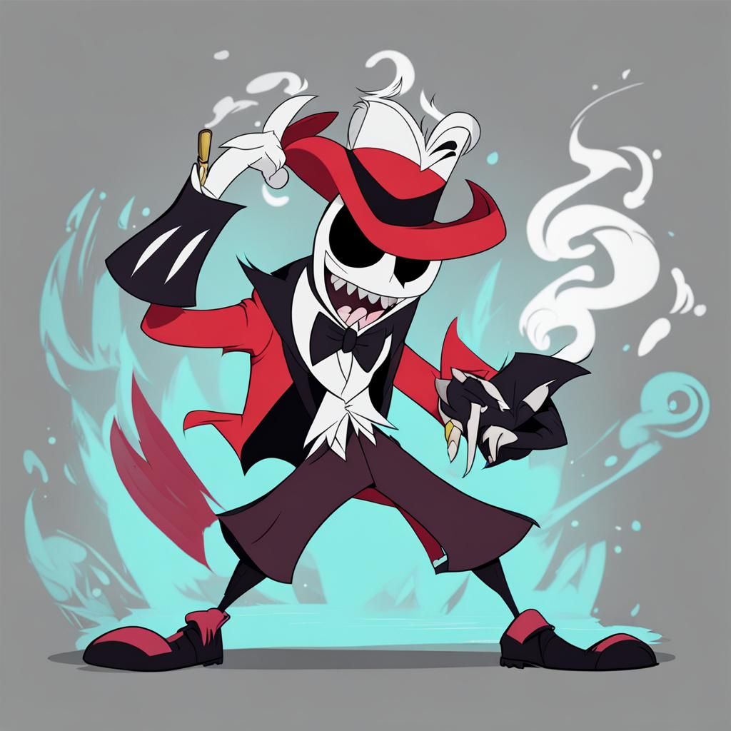 Alastor from Hazbin Hotel Cartoon Character