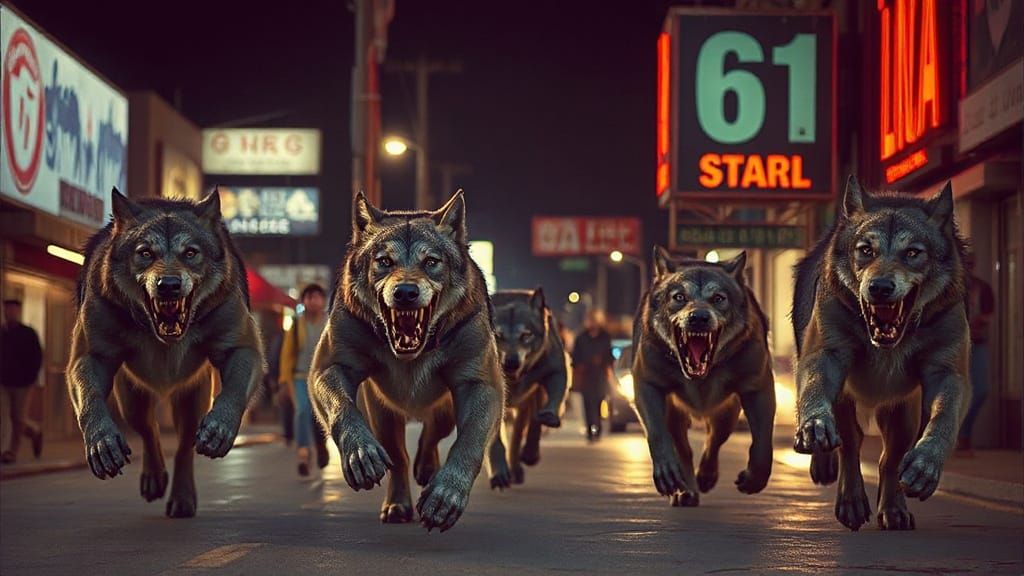 AN ICE AGENTS LAST PHOTOGRAPH OF NAZIKILLING WEREWOLVES.