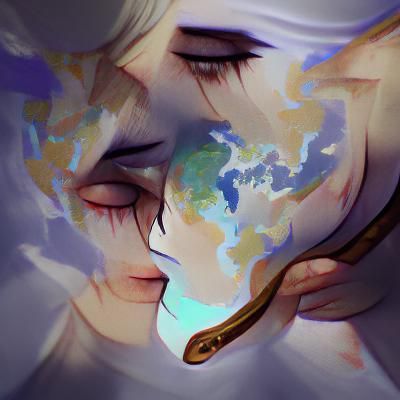 World Responds to a Whisper: AI Generated Image