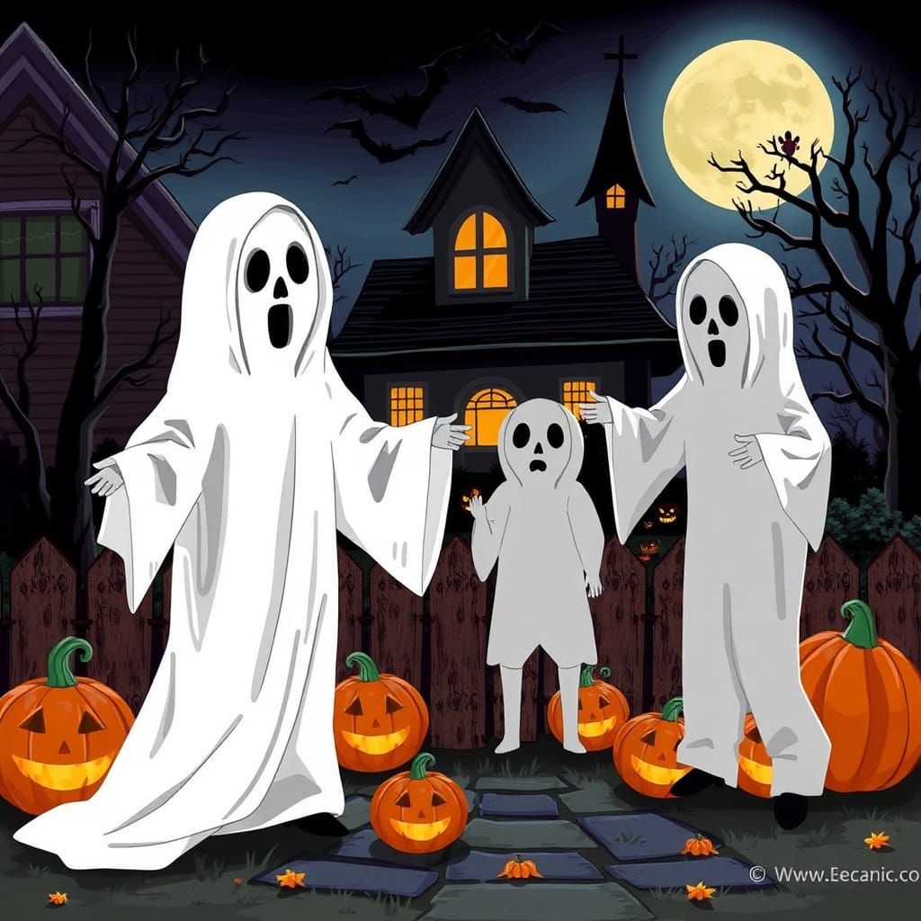 Spooky Jack-o'-Lantern for Halloween Night