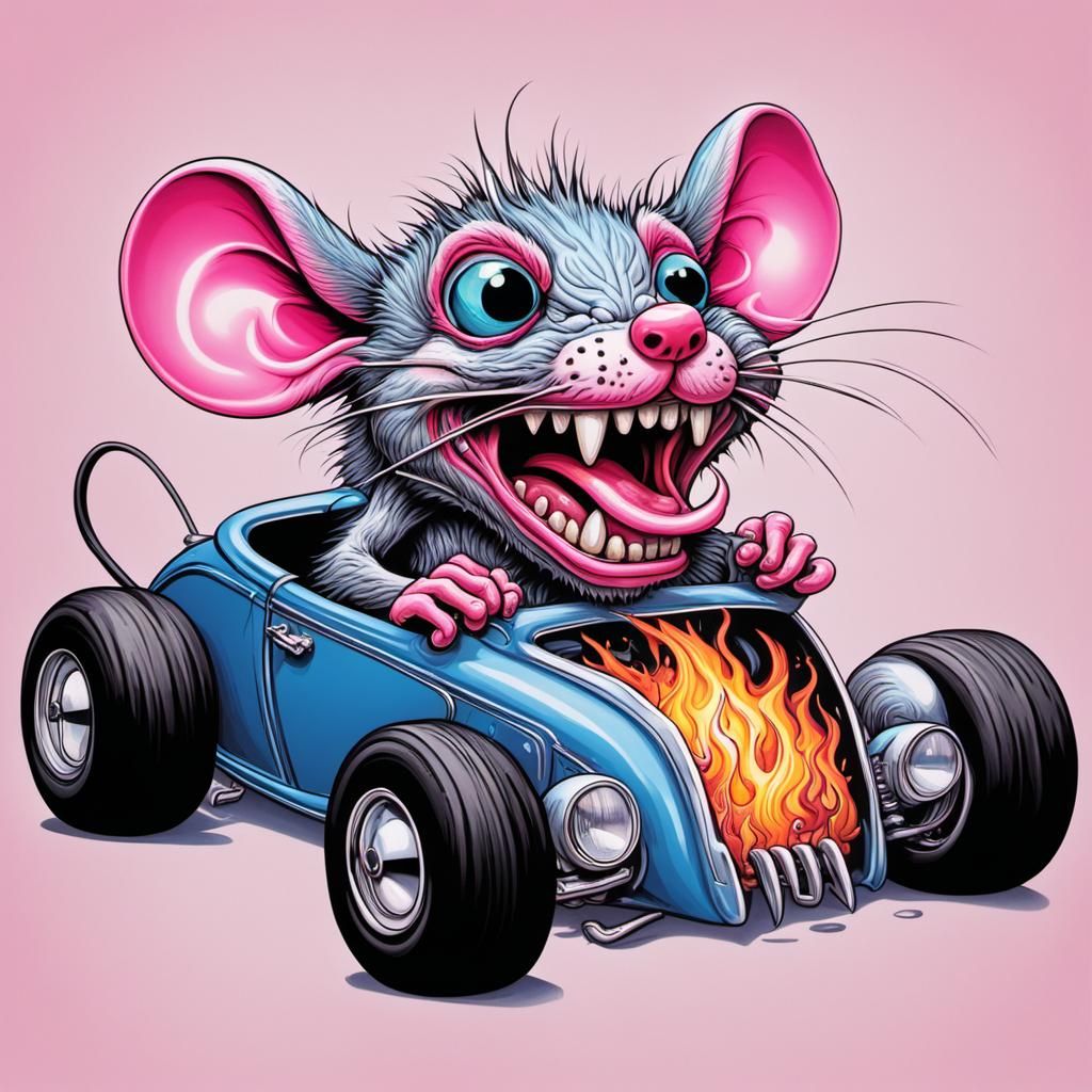 Rat Fink's Hot Rod Cartoon Adventure