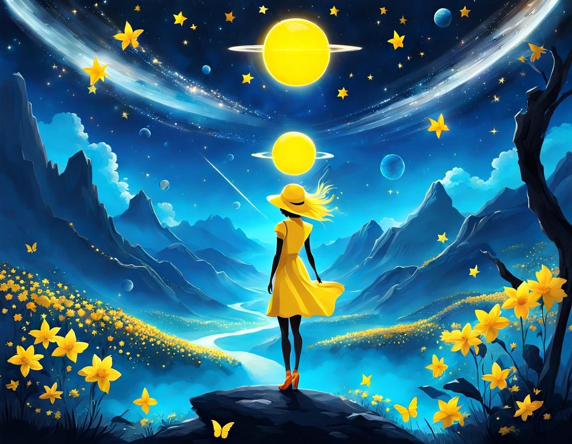 Everything Yellow and Shiny in a Yellow Universe