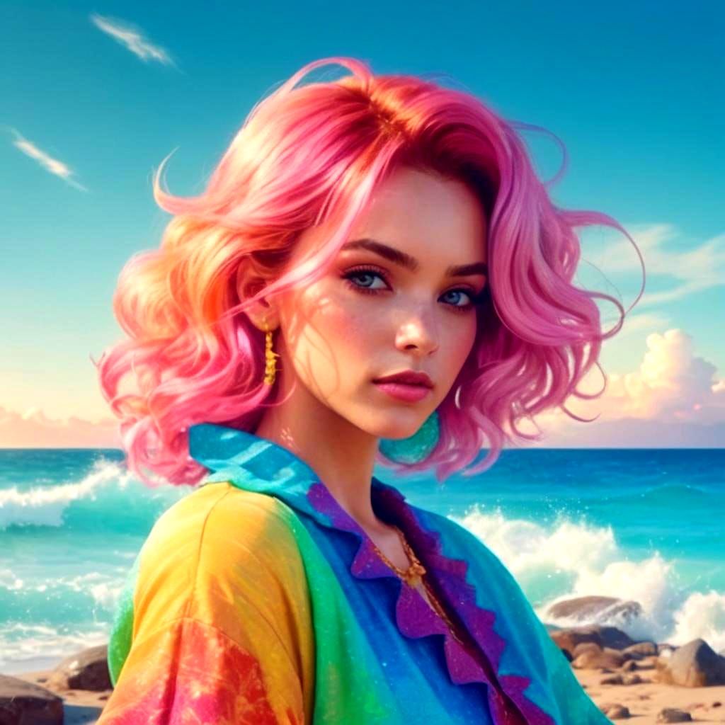 Epic Beachscape at Sunset