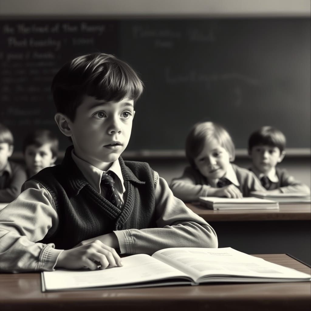 The moment Timmy realised the teacher had no idea what she w...