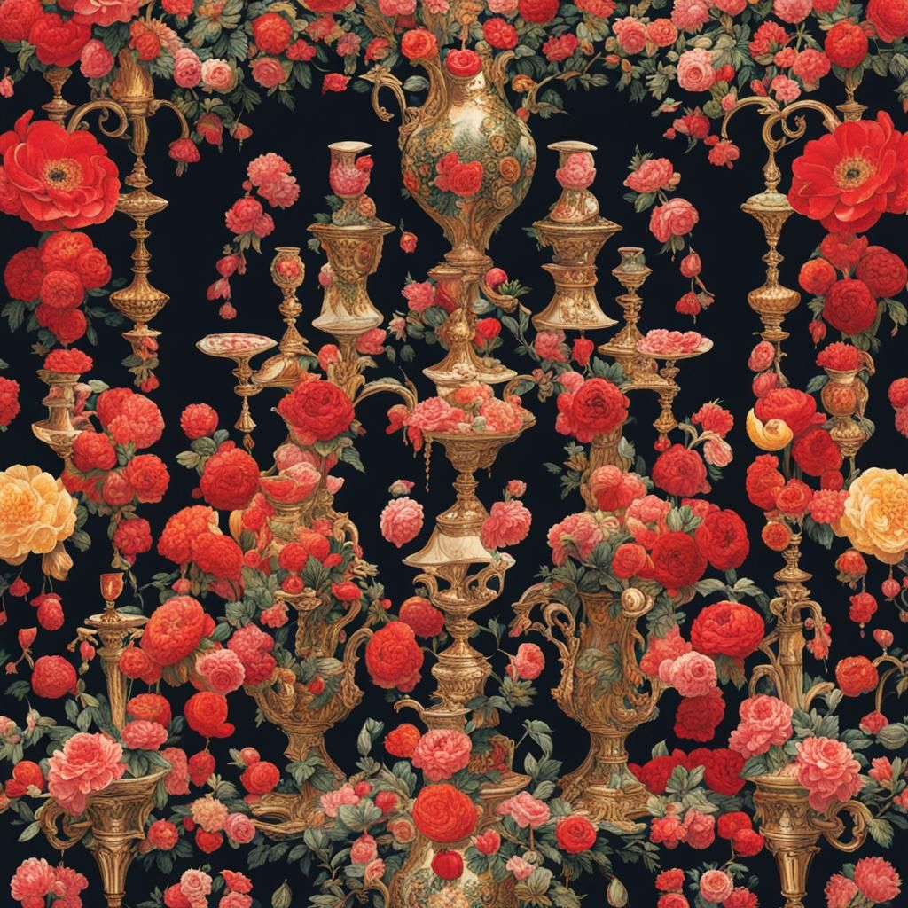 AI Image of Hedonistic Extravagance